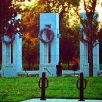 World War II Memorial in Washington DC